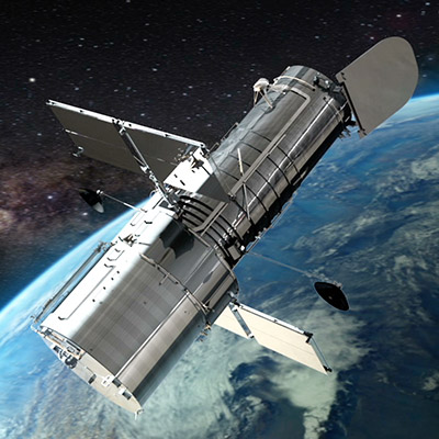 Hubble Telescope Engineering Mockup